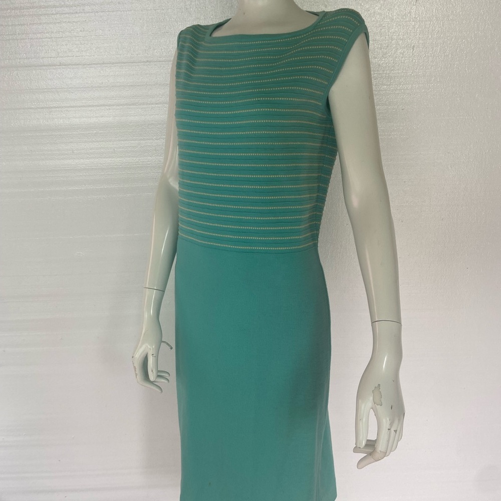 vintage sleeveless sweater dress! Gorgeous color!